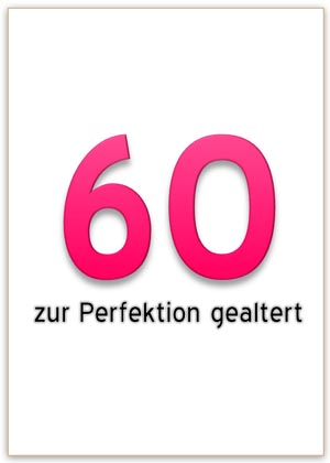 Karte spruch 60 geburtstag 60. Geburtstag