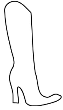 Ausmalbilder Weihnachten Stiefel - Kostenlos zum Ausdrucken