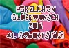 Karte zum 41. Geburtstag - Glückwunschkarten zum Ausdrucken