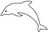 Delphin Malvorlage - Ausmalbild Delphine