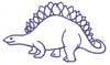 Dinosaurier Malvorlage - kostenlose Dino Vorlage