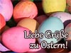 Grußkarte zu Ostern - Ostergrußkarte als Vordruck