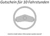 Gutschein für Fahrstunden Vorlage - Gutscheinmuster