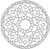 Mandala zum Ausdrucken f�r Kinder