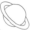 Planet Malvorlage - Ausmalbild Planet zum Ausdrucken