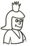 Prinzessin Malvorlage - Ausmalbild kostenlos