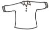 Malvorlage Pullover - Pulli, Shirt Ausmalbild