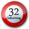 Geburtstagsw�nsche zum 32.