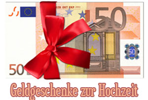 Hochzeitsgeldgeschenke verpacken