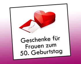 Frau geburtstag geschenk 50 Geschenke für