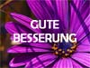 Gute Besserung w�nschen